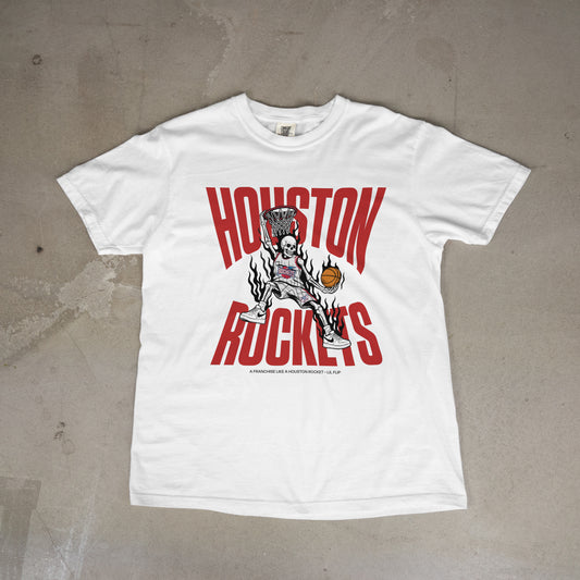 Skull Smash Houston Rocket Tee