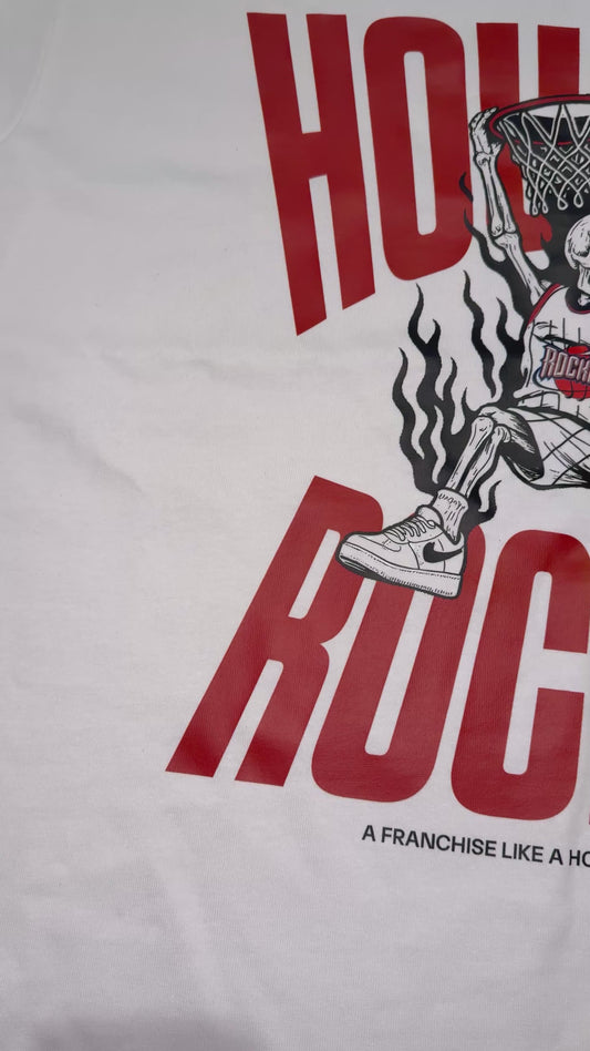Skull Smash Houston Rocket Tee