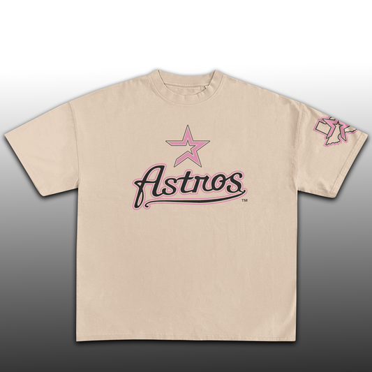 Astros 2000s Pink Tee
