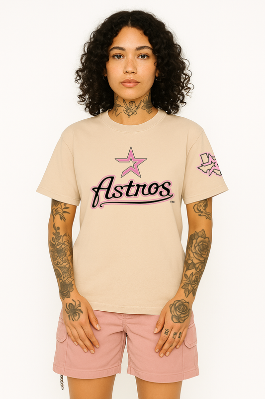Astros 2000s Pink Tee